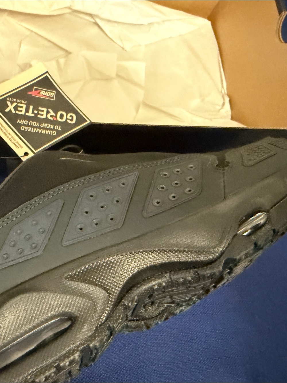 Women’s Nike air max sndr gore-Tex shoes size 9 brand new black GTX shoes - Picture 8 of 11